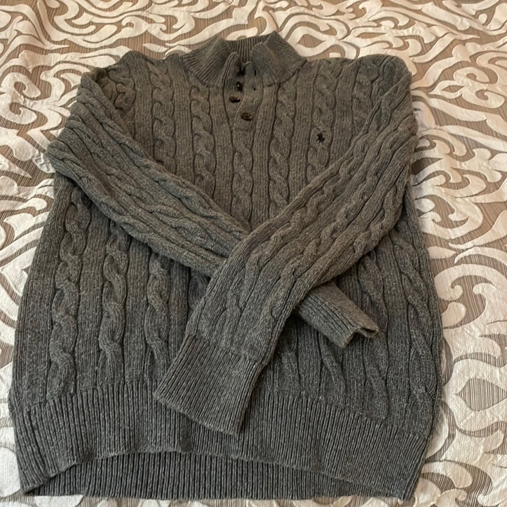 Men’s Polo sweater size medium